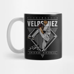 Vince Velasquez Chicago W Diamond Name Mug